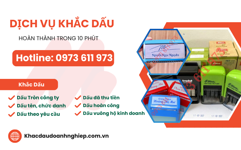 Dịch Vụ Khắc Dấu Phường‍ An‍ Thắng Đà Nẵng